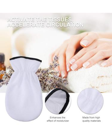 SAFIGLE Moufles et Pantoufles de Bain la Paraffine 2 Pi ces Taille Unique Blanc Thermique Mains et Pieds Soin Spa Domicile - Buy Online on GoSupps.com