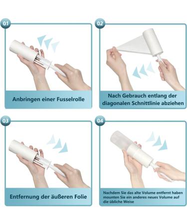 Buy Oiamker Lint Rollers - 16 Rolls Extra Sticky Ideal for Pet Hair & Clothing | Fast International Shipping - Buy Online on GoSupps.com
