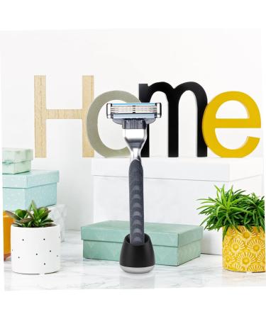 Minkissy 3ST Metal Shaving Stand for Safety Razors - Durable Holder for Men s Shavers & Face Razors - Buy Online on GoSupps.com