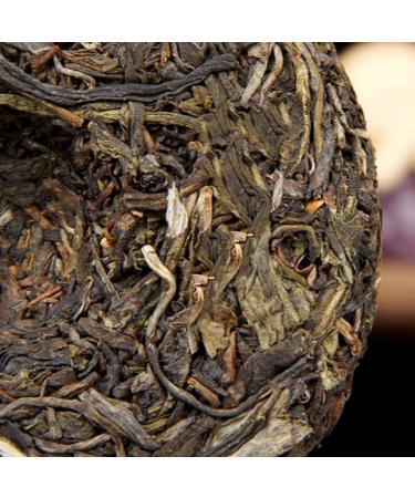 HQZM Old Tree Raw Puer Tea High Mountain Charm Small Puer Tea 100g - Buy Online on GoSupps.com