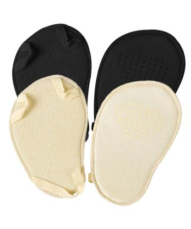 FOMIYES 2 Pairs Forefoot Pad High Heel Pads Forefoot Accessory Metatarsal Pad Shoe Pad Comfortable Shoe Inserts High Heel Foot Pads Forefoot Supply Convenient Shoe Inserts Feet Cushions