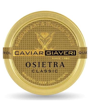 Sturgeon Caviar Giaveri Osetra Imported from Italy (30 gr)