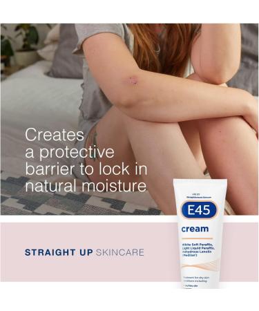 E45 Cream 50g: Fast-Acting Moisturizer for Dry Skin - Buy Online on GoSupps.com