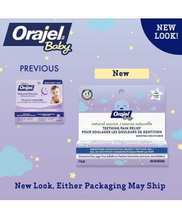 Baby Orajel Natural Source Nighttime Teething Gel 9.4-g - Buy Online on GoSupps.com