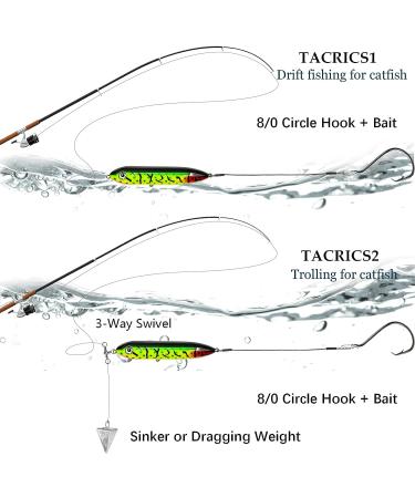Gourami Catfish Float Rig with Demon Dragon Lure - Orange Santee Tackle for Rattling Action - Buy Online on GoSupps.com
