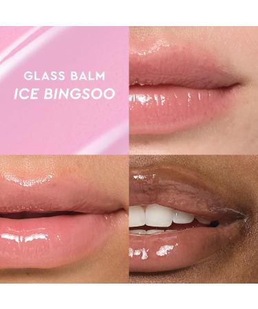 Glow Recipe Mini Glass Balm Lip Treatment Gift Set Collection - Travel Size Set of 4 Hydrating Vegan Lip Balms with Hyaluronic Acid & High-Shine Finish - Buy Online on GoSupps.com