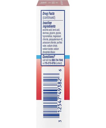 Visine Red Eye Drops 0.28 fl. oz - Hydrating Comfort & Redness Relief - Buy Online on GoSupps.com