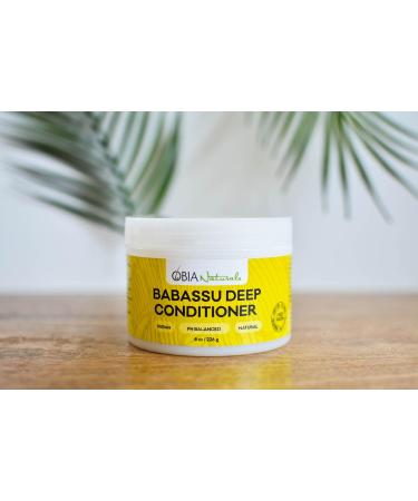 OBIA Naturals Deep Conditioner with Babassu Oil - 8oz | Moisturizing Protein-Free Repair for Dry Curly Textured Hair | Sulfate-Free Vegan eCommerce Shipping Worldwide - Buy Online on GoSupps.com