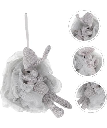 Angoily Bath Mesh Sponge Bath Loofah Bathroom Supply Exfoliating Loofah Cleaning Loofah Adorable Bath Balls Loofah Sponge Bathing Accessory Mesh Bath Household Pe Pink Child Wishing Rabbit - Buy Online on GoSupps.com