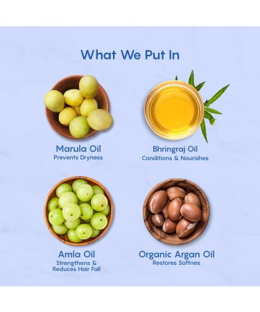 The Moms Co. Natural 10-in-1 Baby Hair Oil with Argan, Marula & Avocado - 200 ml - Buy Online on GoSupps.com