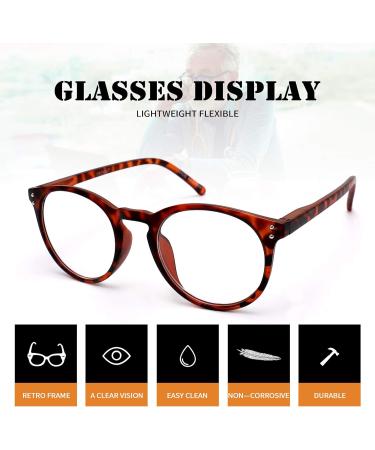 Vecien Reading Glasses - 3 St cke Matt Finish Blue Light Filter 1.5 Diopters Spring Hinge Design for Men & Women - Ultra-Clear Vision - Buy Online on GoSupps.com