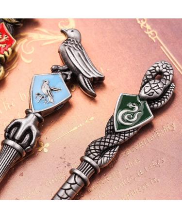 Harry Potter Makeup Brush Set with Bag - Wizard Wall Collection for Foundation Eyeliner Eyeshadow & More | Soft Gold Brushes for Beauty - Buy Online on GoSupps.com