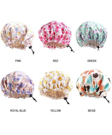Kids Double Layer Satin Flower Bonnet - Adjustable Sleep Cap for Girls | 3pcs Cute Headwear Set - Buy Online on GoSupps.com