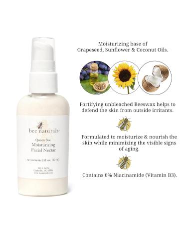 Buy Bee Naturals Facial Nectar Moisturizer | Natural Hydrating Skin Care for Year-Round Softness - Buy Online on GoSupps.com