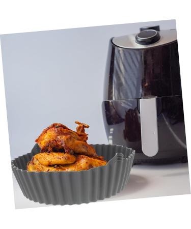 Alipis Fryer Silicone Bakeware Baking Pans Reusable Air Fryer Pan Professional Air Fryer Grill Mat Bread - Buy Online on GoSupps.com