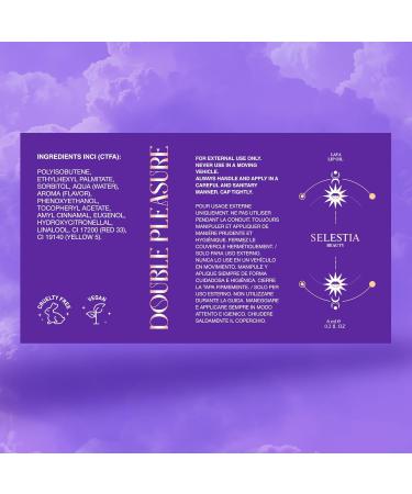 Double Pleasure Lip Oil - Moisturizing Plumping Lip Gloss for Women | Hydrating Glow Oil with Silicone Applicator | Softening Lip Care (Skinny-Dipping - Buy Online on GoSupps.com