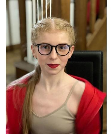 Ultra Blue Light-Blocking Glasses for Kids | Gaming Reading & Screen Protection | Anti-Blue Light Filter for Ages 9-16 | Stylish Black Design - Buy Online on GoSupps.com