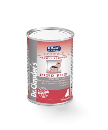 Dr. Clauder's - Wet dog food - Sensitive Diet variety - Specific diet - Super Premium product - 6 x 400 g - 6 x 400 g