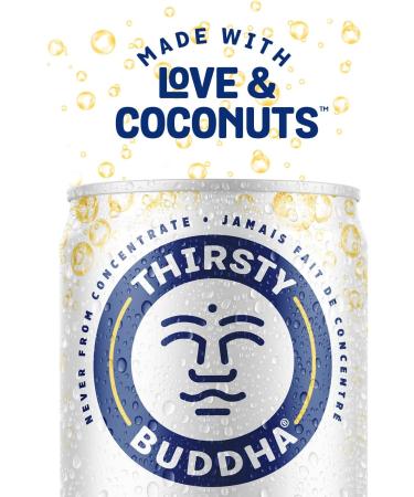 Thirsty Buddha Sparkling Coconut Water Pineapple 4.5kg (12/330ml) - Buy Online on GoSupps.com