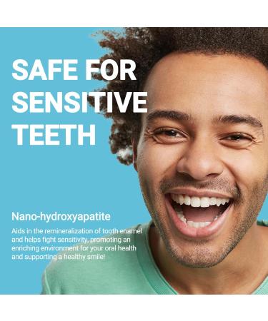 MySmile Toothpaste Tablets | Nano Hydroxyapatite Fluoride-Free Organic Coconut Oil | Remineralize & Reduce Sensitivity | Travel-Friendly Mouthwash Bits - Buy Online on GoSupps.com