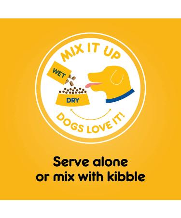 Pedigree Adult & Small Breed Wet Dog Food 12-Pack | Prime Rib & Chicken Gravy Cuts 13.2oz - Buy Online on GoSupps.com