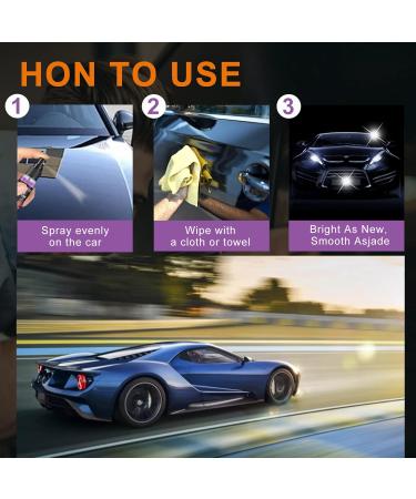 Marvulur - Marvulur Car Cleaner Marvulur Car Nano Spray Marvulur Car Nano Repair Spray Marvulur 3 in 1 High Protection Fast Car Ceramic Coating Spray for Car (3) - Buy Online on GoSupps.com