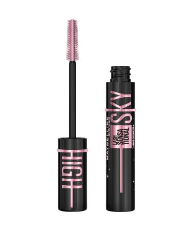 Maybelline New York mascara for extreme length and full volume mascara with eyelash extending effect lash sensational sky high cosmic black black 1 x 7.2 ml cosmic black 7.2ml lash sensational lash sensational sky high mascara cosmic black - Buy Online on GoSupps.com