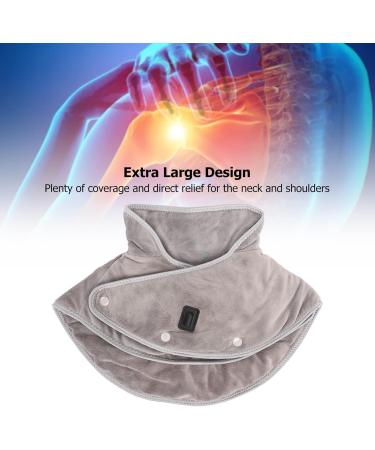 Shoulder Heating Mat - Portable USB 3-Level Temp & Timer for Back Belly Neck Care - Buy Online on GoSupps.com
