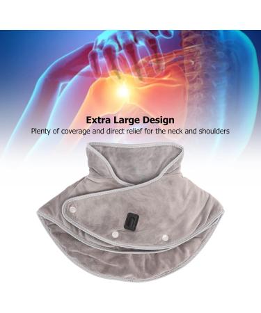 Desperated Heating Pillow for Neck & Shoulders | Portable Electric Wraps with 3 Temperature Levels & Timer | Pain Relief & Relaxation - Buy Online on GoSupps.com