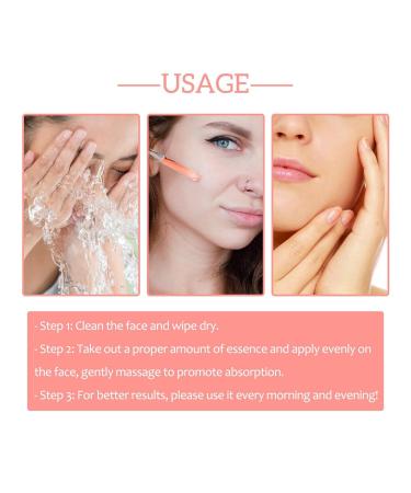 Buy Vitamin C Face Serum - 5 In 1 Anti-Aging Formula with Vitamin E Hyaluronic Acid Collagen & Nicotinamide - Moisturizing Firming & Skin Tone Evenness 30ml - Buy Online on GoSupps.com