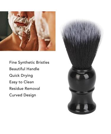 Premium Bartb sel Set - 2 Fine Synthetic Bristle Trim Brushes & Quick Drying Mustache Foam Care Tool for Men - Buy Online on GoSupps.com