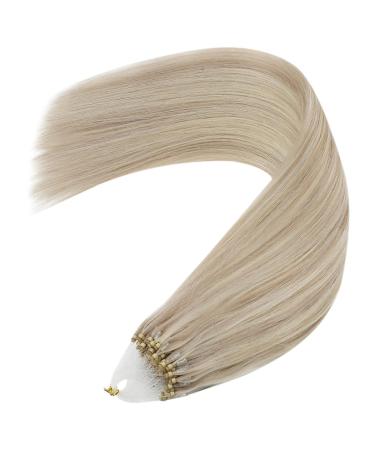 Buy Youngsee Microring Hair Extensions - 45cm Real Blond #18/613 - 50g with Micro Beads for Seamless Volume - Buy Online on GoSupps.com