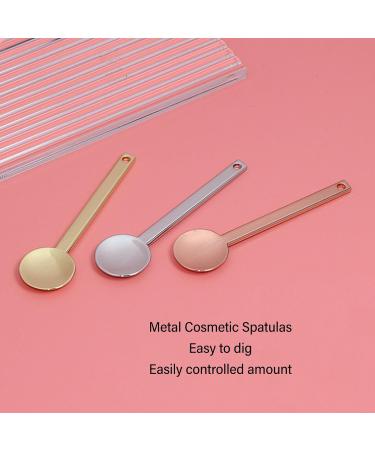 Spatules cosm tiques en m tal Rond T te de Maquillage Multifonctionnel l ger Spoon 3pcs Taille de Voyage Portable - Buy Online on GoSupps.com