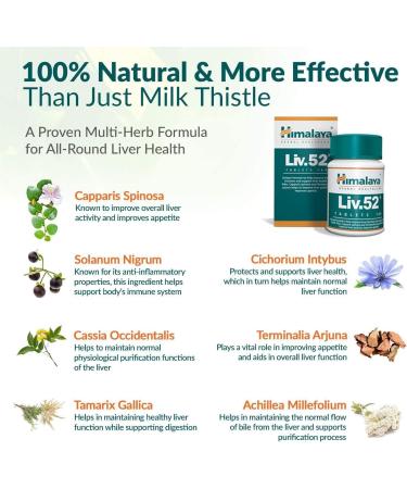 Himalaya - Liv.52 - Foie - 100 comprim s - Buy Online on GoSupps.com