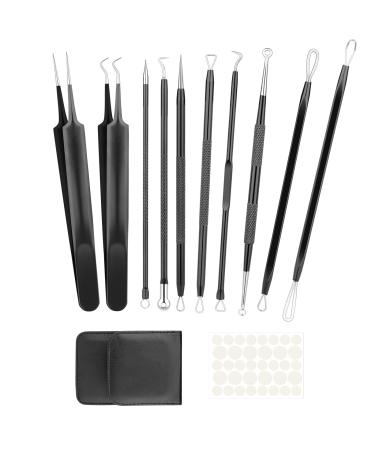 10 Pimple Squeezing Tool Comedone Squeezer Milia Knife Pimple Patch Blackhead Remover Blackhead Remover Pimple Extractor Tool for Nose Face Care
