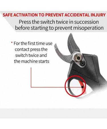 Portable Electric Pruning Saw Mini Electric Chain Saw One-Hand Professional Cordless Electric Pruning Shears Cordless Electric Chainsaw Tree Branch Pruner Garden Tool Small Gift - Buy Online on GoSupps.com