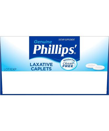 Phillips Laxative Caplets - 24 ct, Pack of 4 | Fast-Acting Relief - Buy Online on GoSupps.com