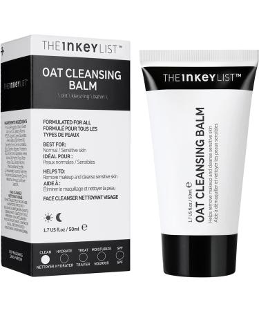 The INKEY List Mini Oat Cleansing Balm 50ml - Gentle Makeup Remover - Buy Online on GoSupps.com