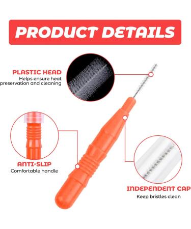 ACBOOR Interdental Brushes - 100 Pieces Toothpick Cleaner for Personal Dental Care | Space Cleaning Room Brushes - Buy Online on GoSupps.com
