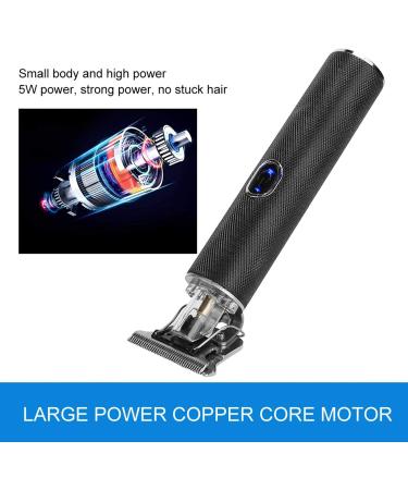 Professional T Blade Hair Cutter & Trimmer - Precision Beard Groomer | Perfect Gifts for Men (Black) - International Shipping Available - Buy Online on GoSupps.com