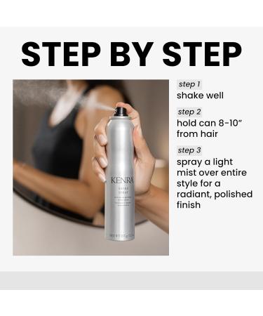 Kenra Shine Spray | Instant Weightless Shine Hairspray | Tames Frizz & Flyaways | Enhances Color Vibrancy | Lightweight No Hold | All Hair Types 5.5 Ounce (Pack of 2) - Buy Online on GoSupps.com