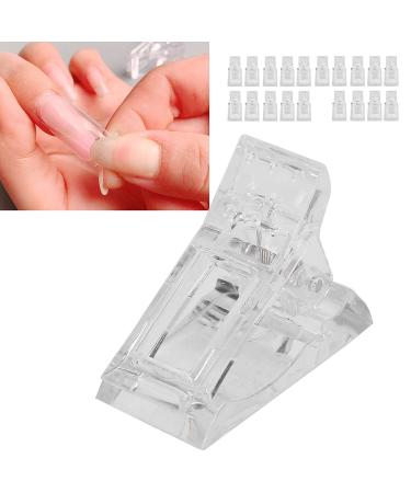 20pcs Portable Nail Clips - Essential Nail Tools for Home & Studio - Compact 1.4x1.4x1.2 inch - Buy Online on GoSupps.com