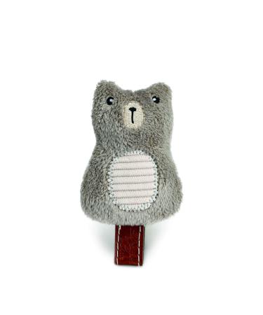 Designed by Lotte Cat toy L: 7.5 cm beige Borro