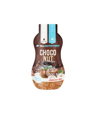 All -Nutrition sweet sauce - syrup sugar -free sweet low calorie sauce for desserts pancakes waffles - fat -free creamy sauce - low -calorie sweets - snack - 500ml - chocolate groove