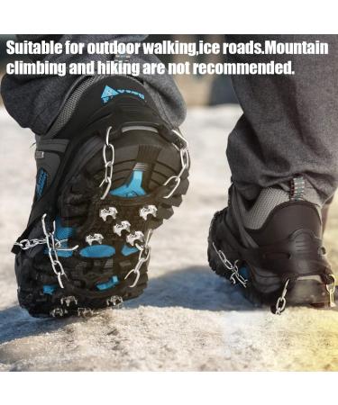 12-Stud Crampons Shoe Spikes | Innovative Ice Cleats for Boots | Best Grip for Winter | Shop Now! - Buy Online on GoSupps.com