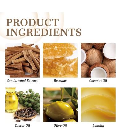 2pcs Smoothing Hair Styling Wax Stick for Flyaway Frizzy Hair with Aromatic Fragrance 0.6oz X 2 - Buy Online on GoSupps.com