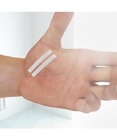 JFA Medical Set of 150 Wound Closure Strips - Staple Plasters & Suture Material (6x75mm) | International Shipping Available - Buy Online on GoSupps.com
