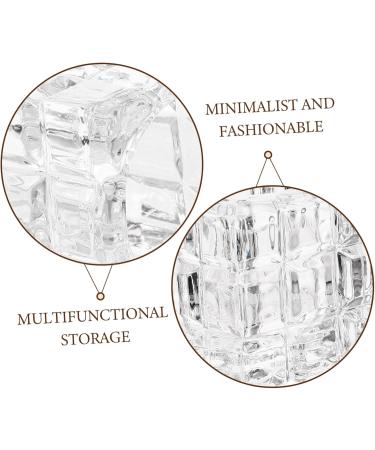 FRCOLOR Storage box for tools nail glass bowl nail glass cup dappen bowl small glass bowl for monomer acrylic liquid holder monomer bowl acrylic nail accessories - Buy Online on GoSupps.com