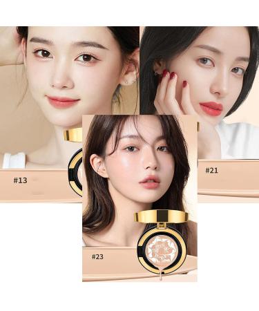 MZV Air Cushion BB Cream Waterproof Foundation - Tricolor Latte Concealer Cushion - Buy Online on GoSupps.com