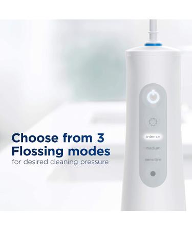 Oral-B Water Flosser Advanced | Cordless Portable Oral Irrigator with 2 Nozzles - Buy Online on GoSupps.com